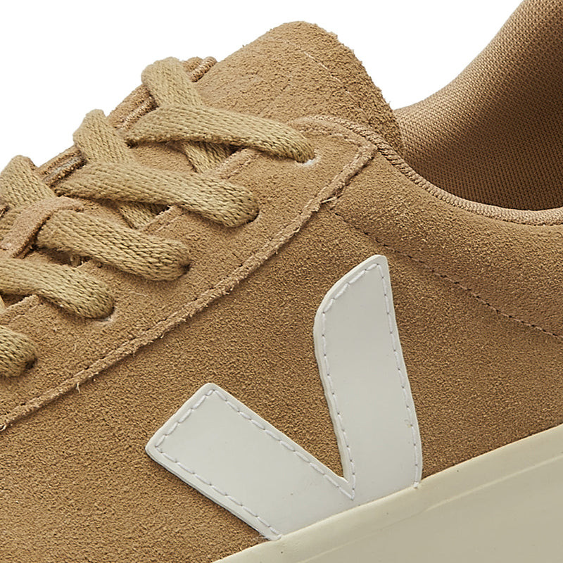 Veja Campo Baskets Dune / Blanches Pour Femmes