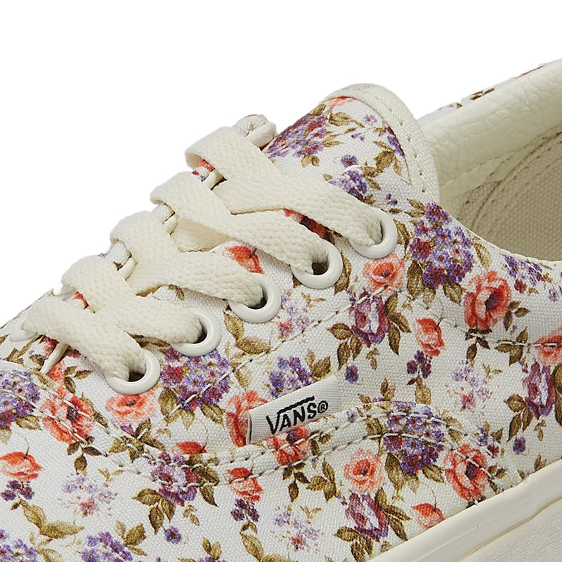 Vans Era Vintage Womens Floral White Trainers