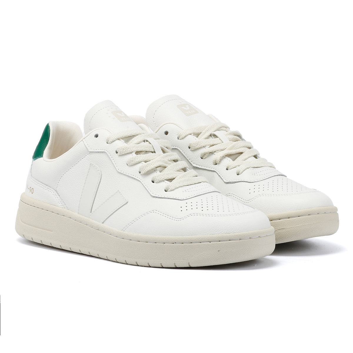 Veja V-90 Baskets blanches en cuir pour hommes