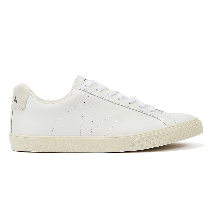 Veja Esplar cuir baskets blanches pour hommes