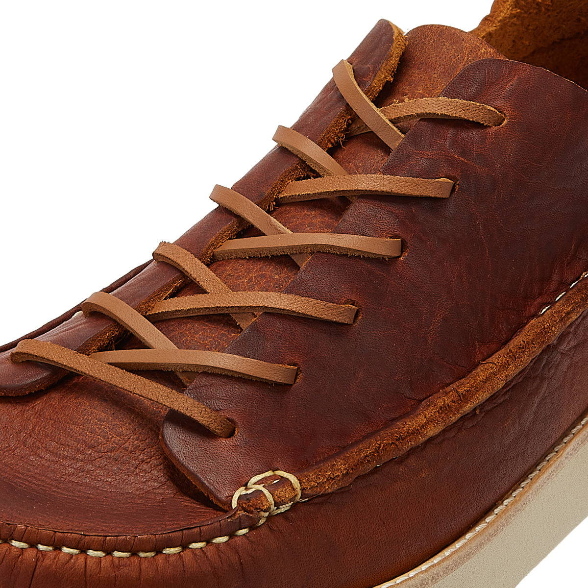 Yogi Finn III Chaussures en cuir châtain pour hommes