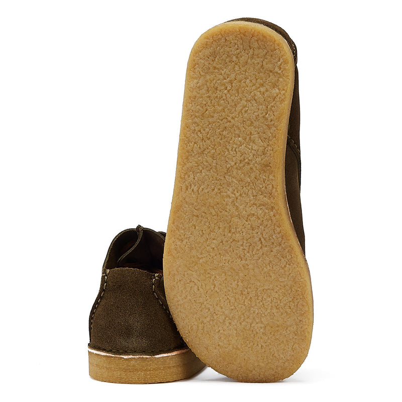 Yogi Caden Centre Seam Mens Moss Shoes