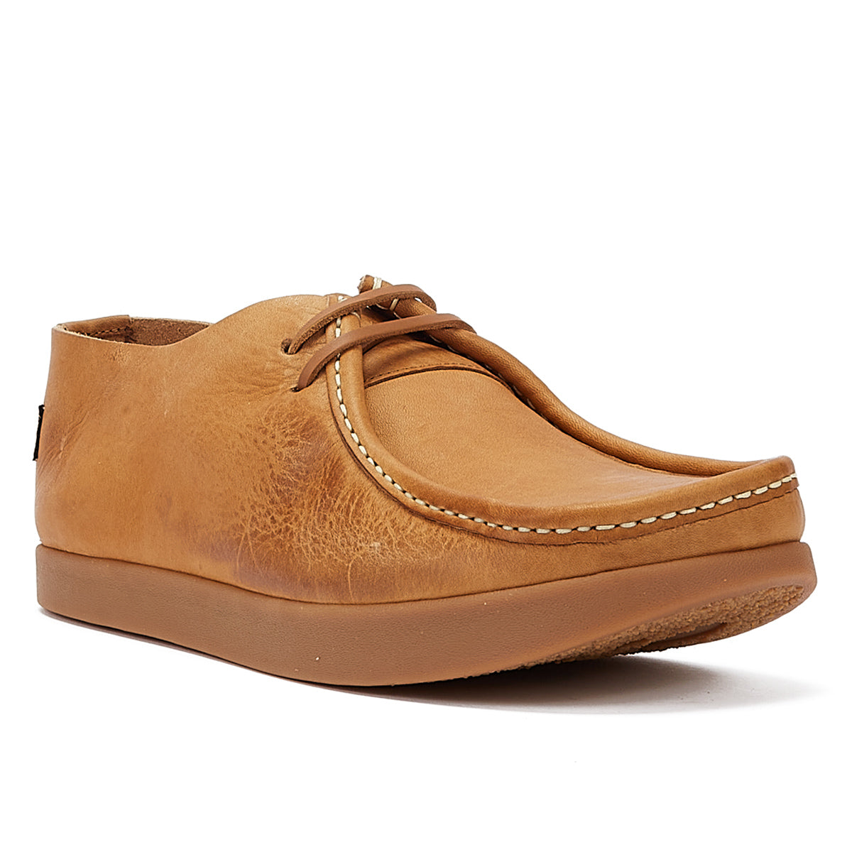 Yogi Willard 2 Eye Mens Tan Leather Shoes