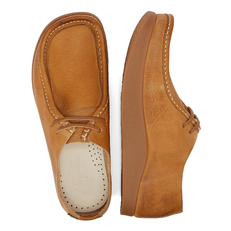 Yogi Willard 2 Eye Mens Tan Leather Shoes