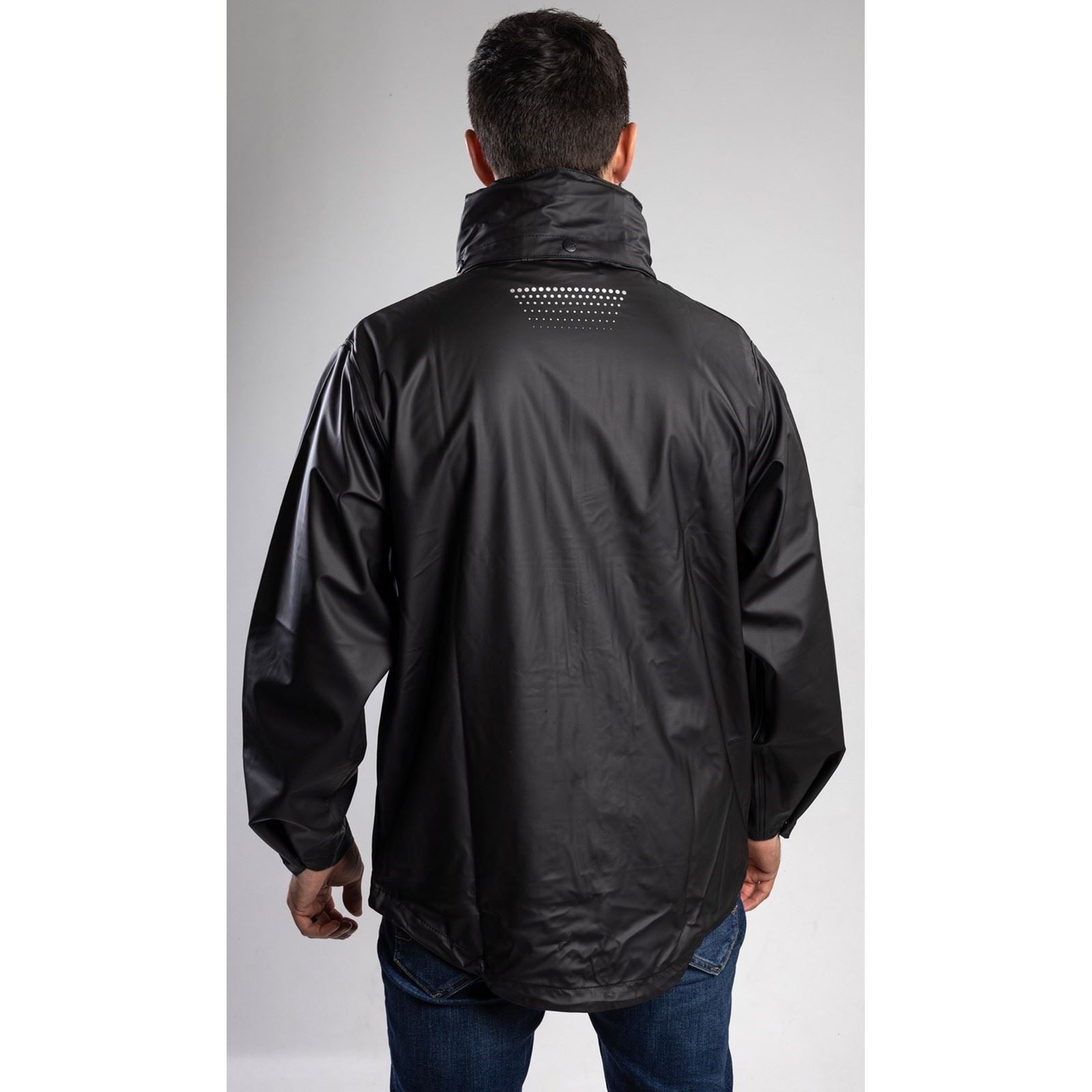 Helly Hansen Workwear Voss Veste De Pluie Noire Unisexe Pour Adultes