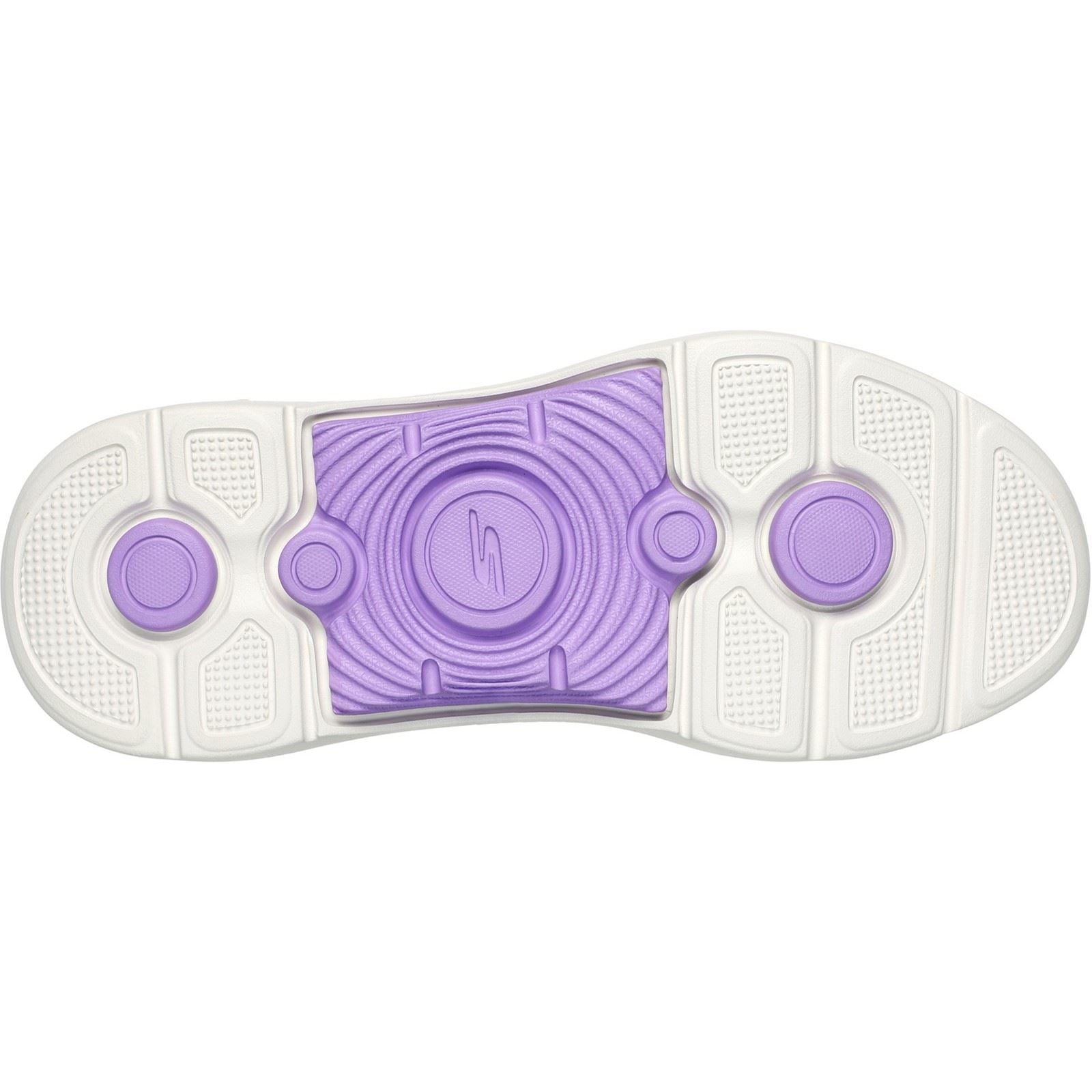 Skechers GO WALK Arch Fit 2.0 Vivid Sunset Baskets Pour Femmes En Textile Gris/Lavande