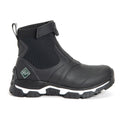 Muck Boots Apex Mid Zip Bottes En Caoutchouc Noires/Blanches Type Wellington
