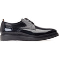 Base London Roly Chaussures Oxford Noires En Cuir Pour Hommes