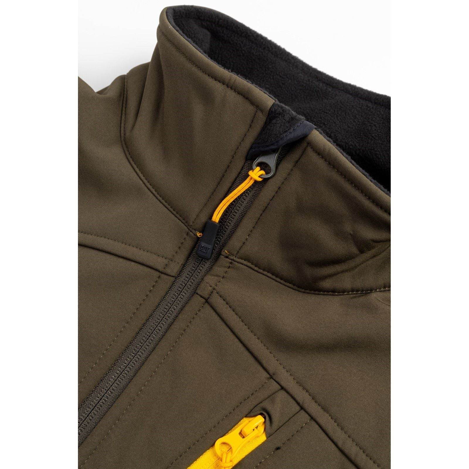 Caterpillar Essentials Shell Veste Softshell Verte Pour Homme