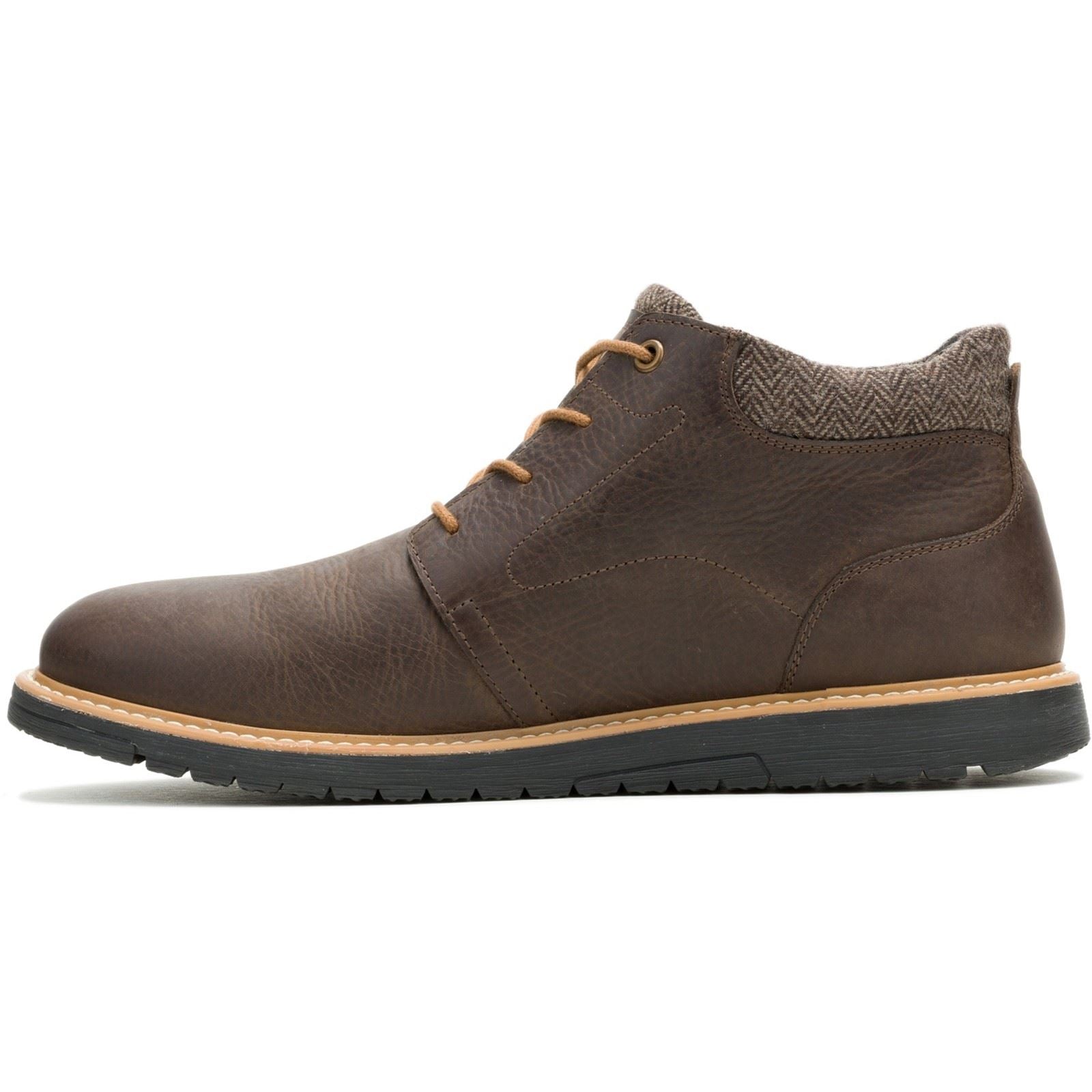 Hush Puppies Jenson Bottes De Cheville Pour Homme En Cuir Marron