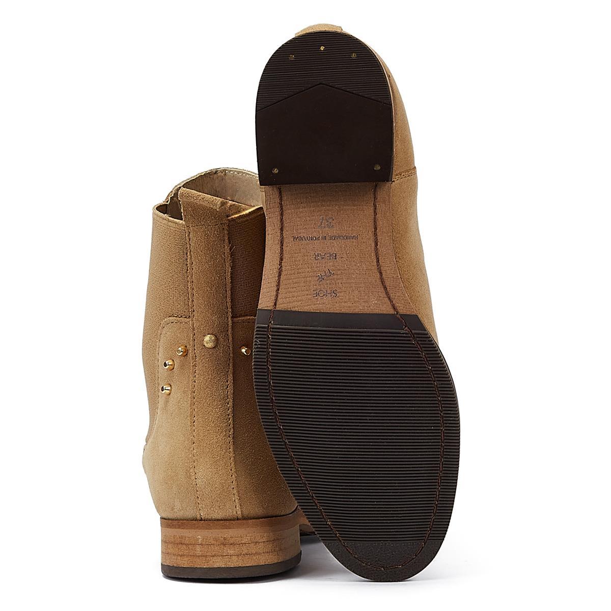 Shoe The Bear Bottes Marron Pour Femmes Marla Chelsea S Sand
