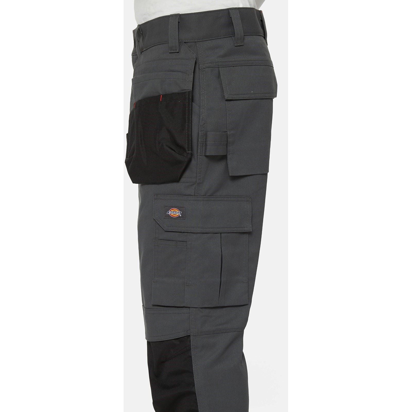 Dickies Multi Pocket Utility Pantalons De Travail Gris En Polyester Pour Homme