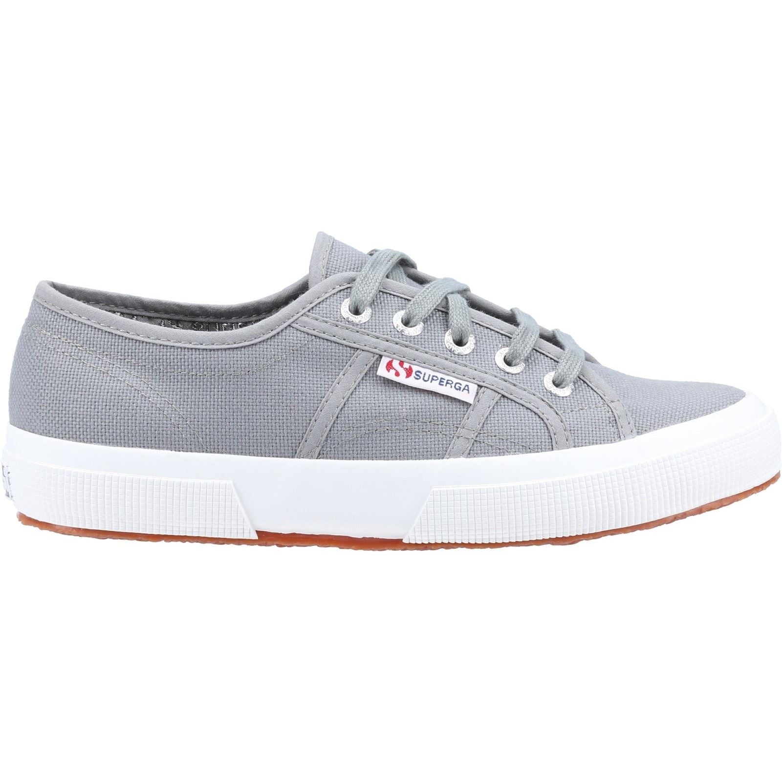 Superga 2750 Cotu Classic Baskets Pour Homme En Coton 100% Gris Sauge