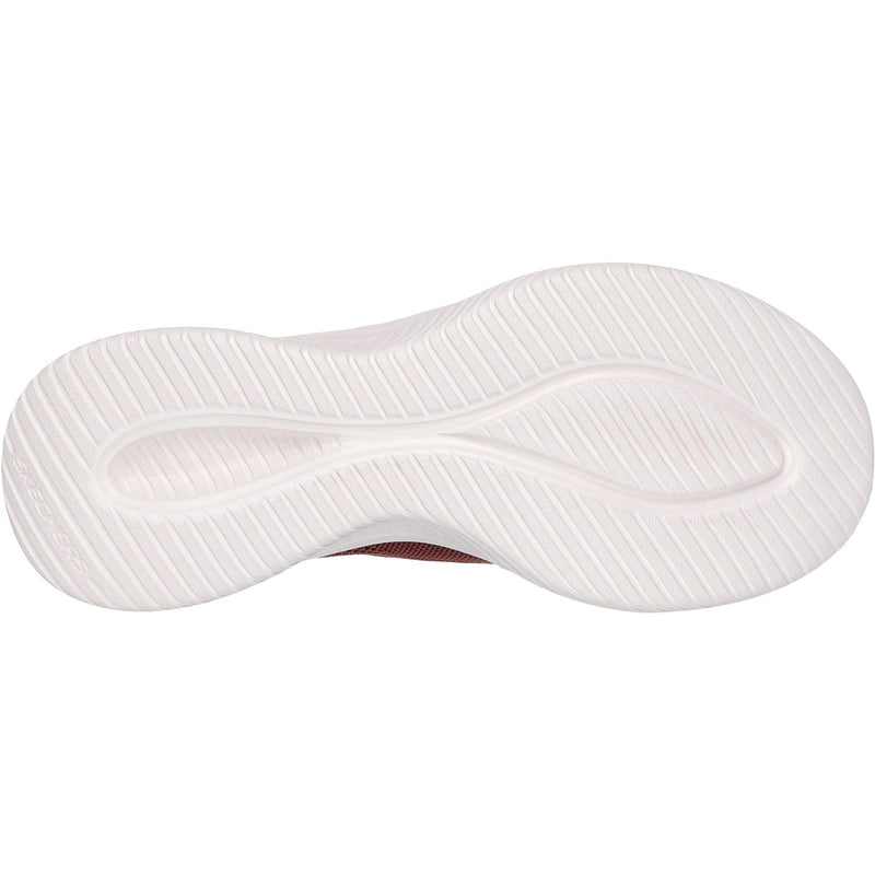 Skechers Ultra Flex 3.0 Brilliant Path Baskets En Toile Pour Femmes Couleur Bordeaux