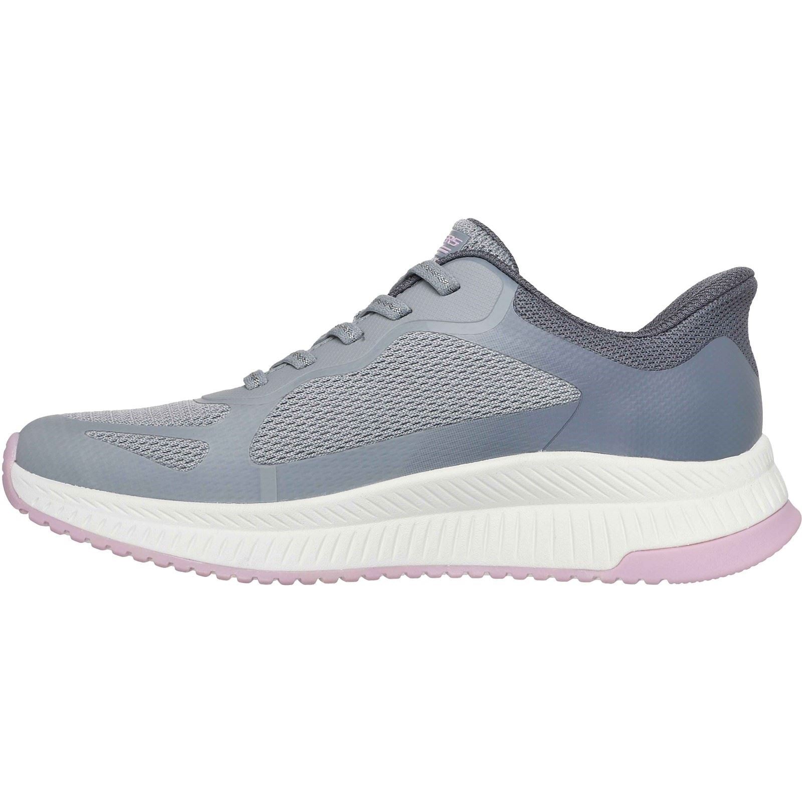 Skechers BOBS Squad 4 Staple Look Baskets Femmes Gris/Multi