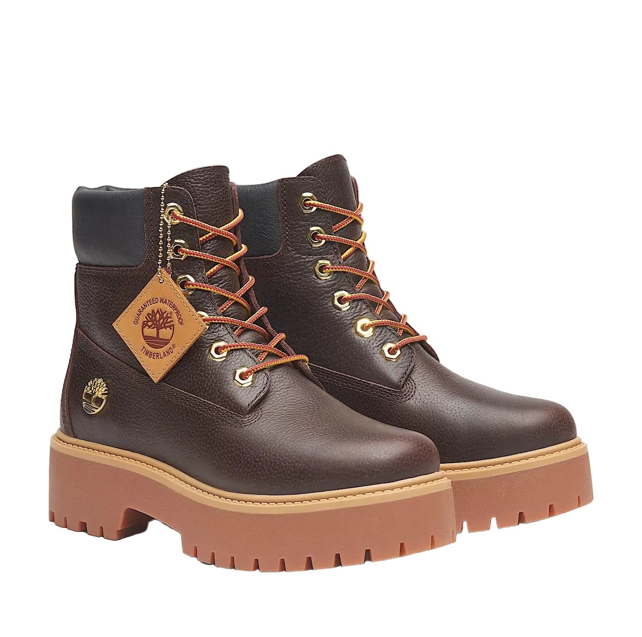 Timberland Stone Street Espresso 6 Inch Bottes Marron En Cuir Pour Femmes