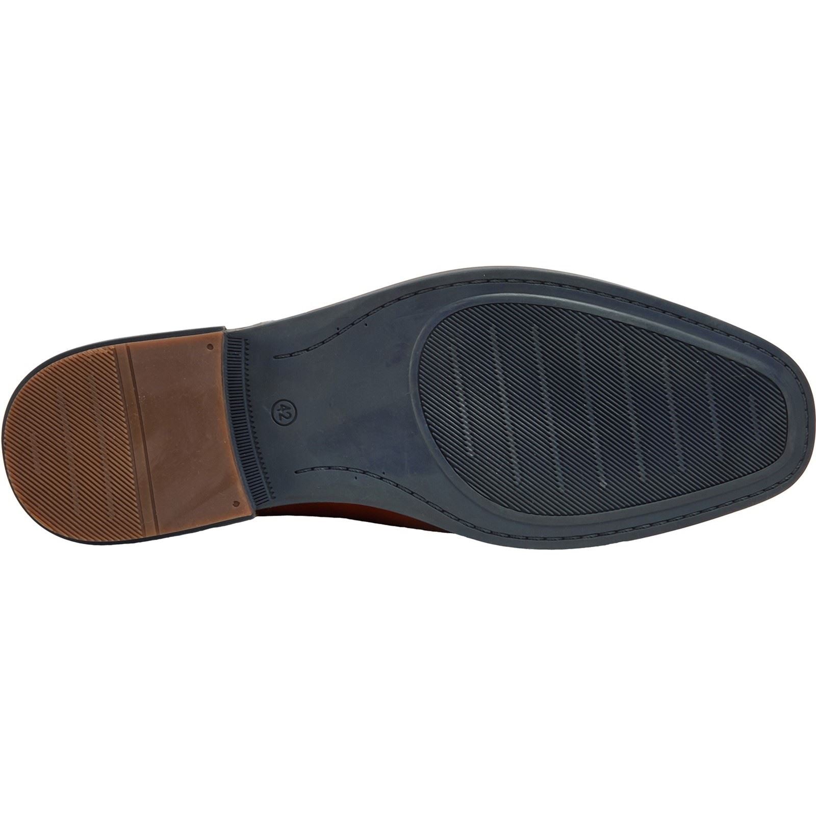Pod Savage Chaussures À Lacets En Similicuir Pour Hommes Couleur Cognac