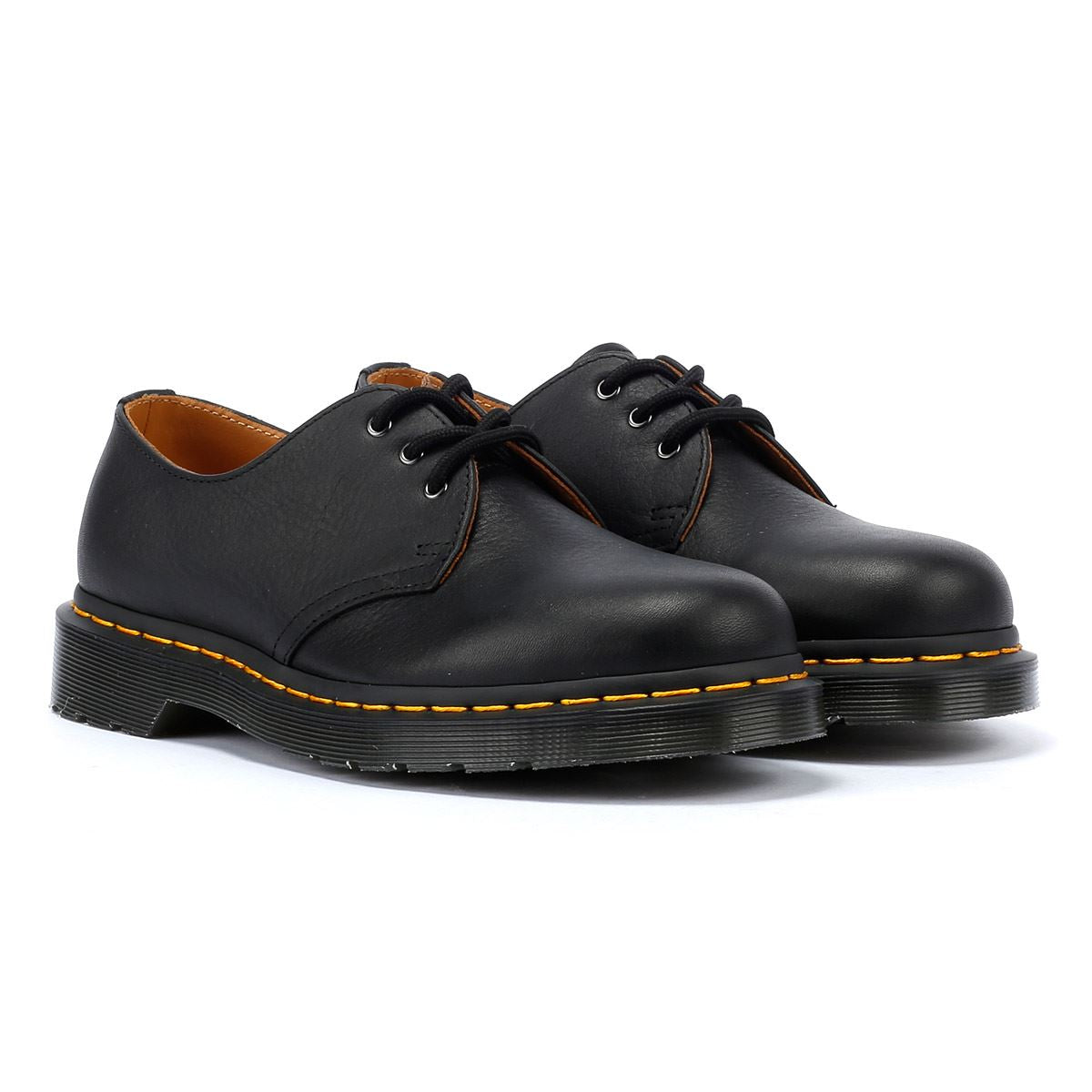 Dr. Martens 1461 Ambassador Chaussures Noires En Cuir À Lacets