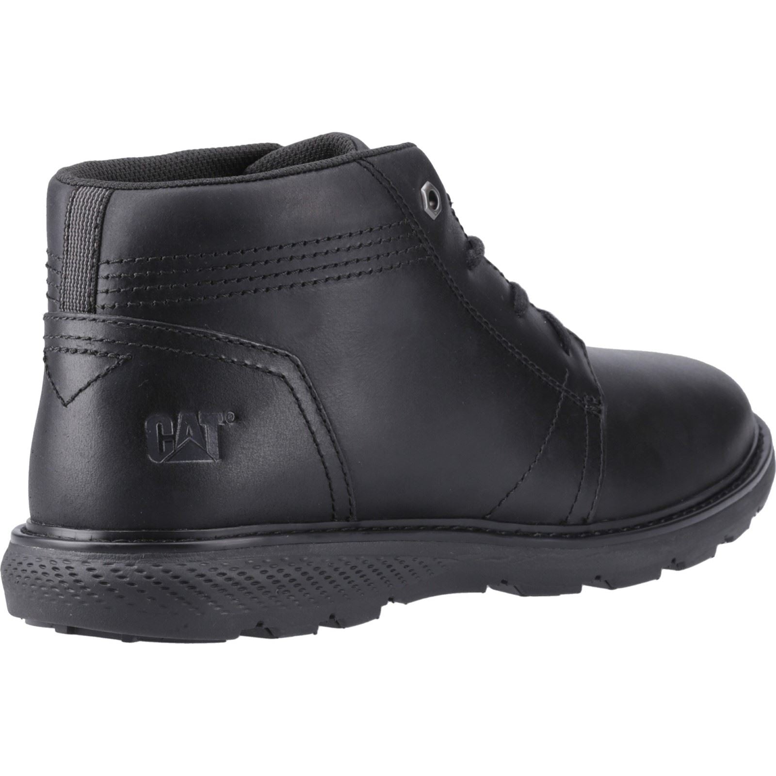 Caterpillar Trey 2.0 Bottines En Cuir Pour Hommes Noires