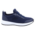 Skechers Workwear Squad SR Baskets De Sécurité Pour Femmes En Textile Bleu Marine