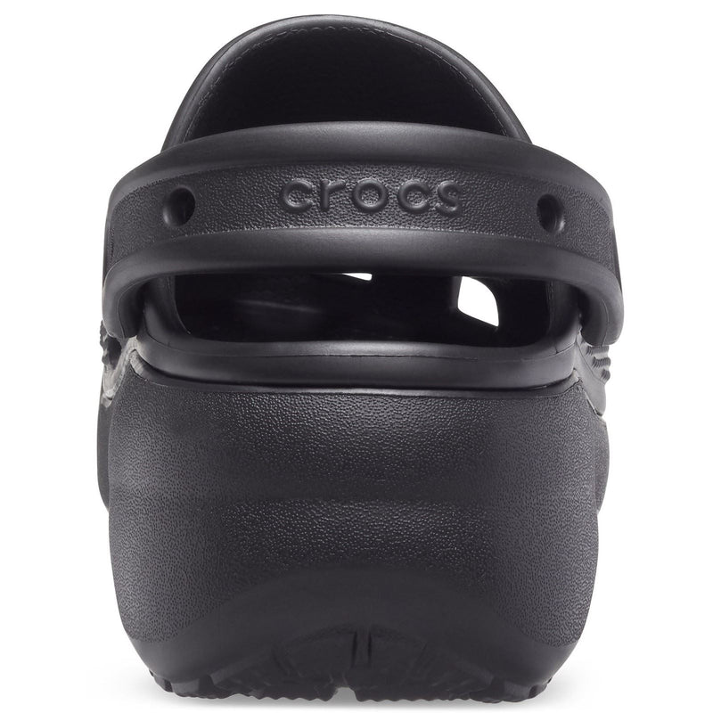 Crocs Classic Platform Sabots noirs pour Femmes en Thermoplastique