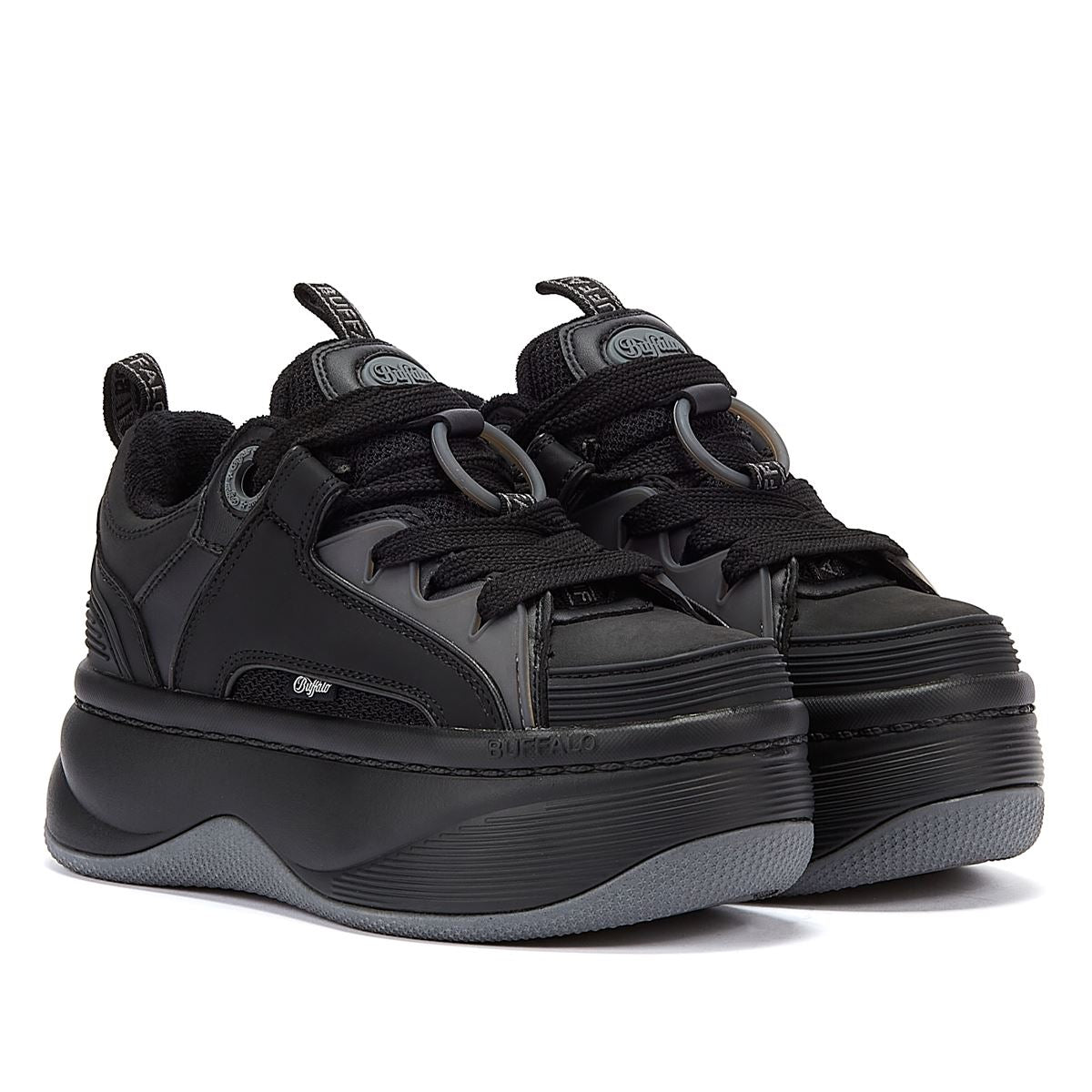 Buffalo Baskets Noires Pour Femmes Orcus Sk8