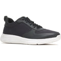 Hush Puppies Elevate Baskets Noires En Cuir Pour Hommes