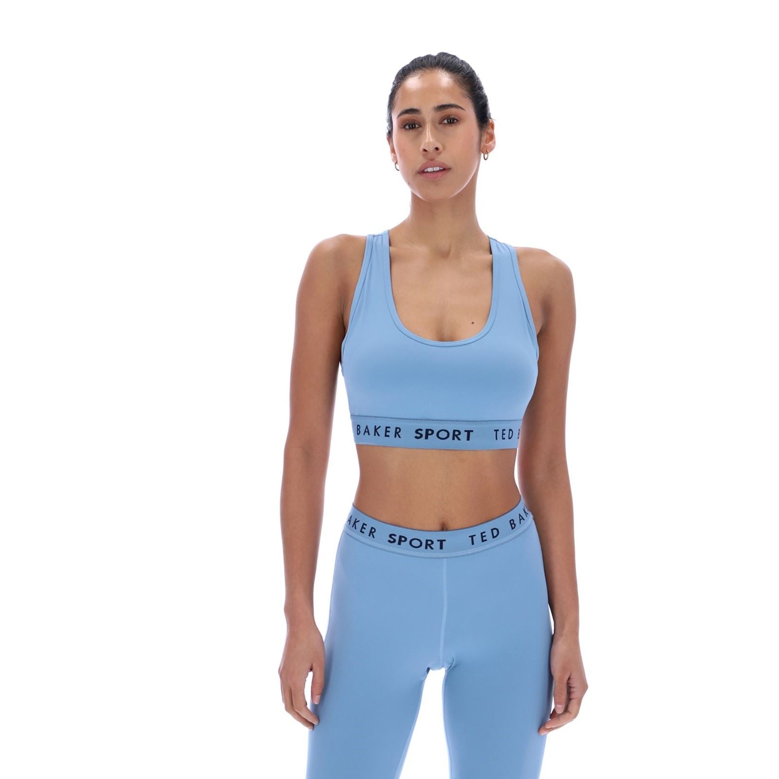 Ted Baker DIANA TBWSBA2525 Soutien Gorge De Sport Bleu En Polyester Pour Femmes