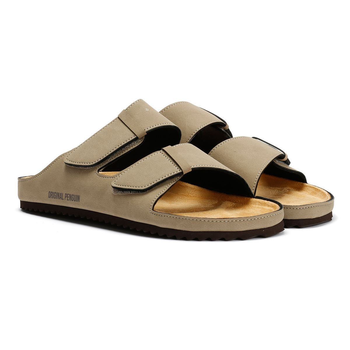 Penguin Panache Sandales Beiges Pour Hommes