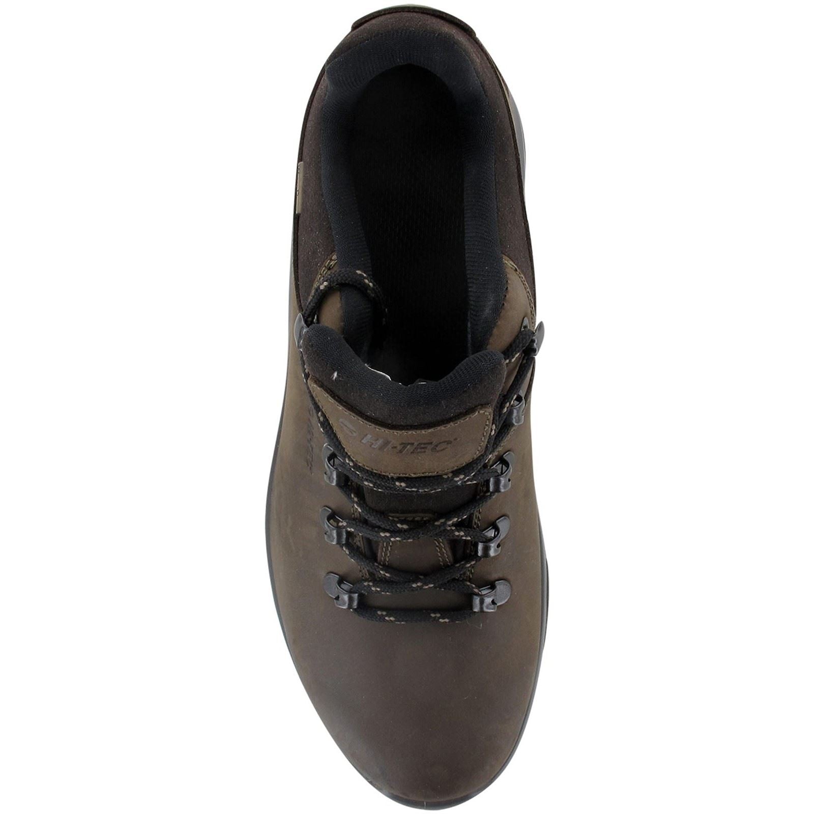 Hi-Tec Walk Lite Camino Ultra Bottes De Randonnée En Cuir Pour Femme Marron