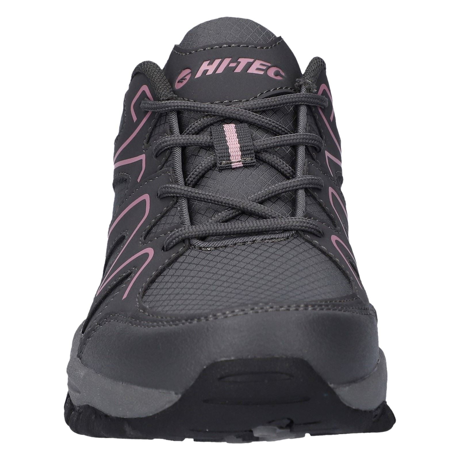 Hi-Tec Maine Bottes De Randonnée En Polyester Pour Femmes Gris Acier Anthracite