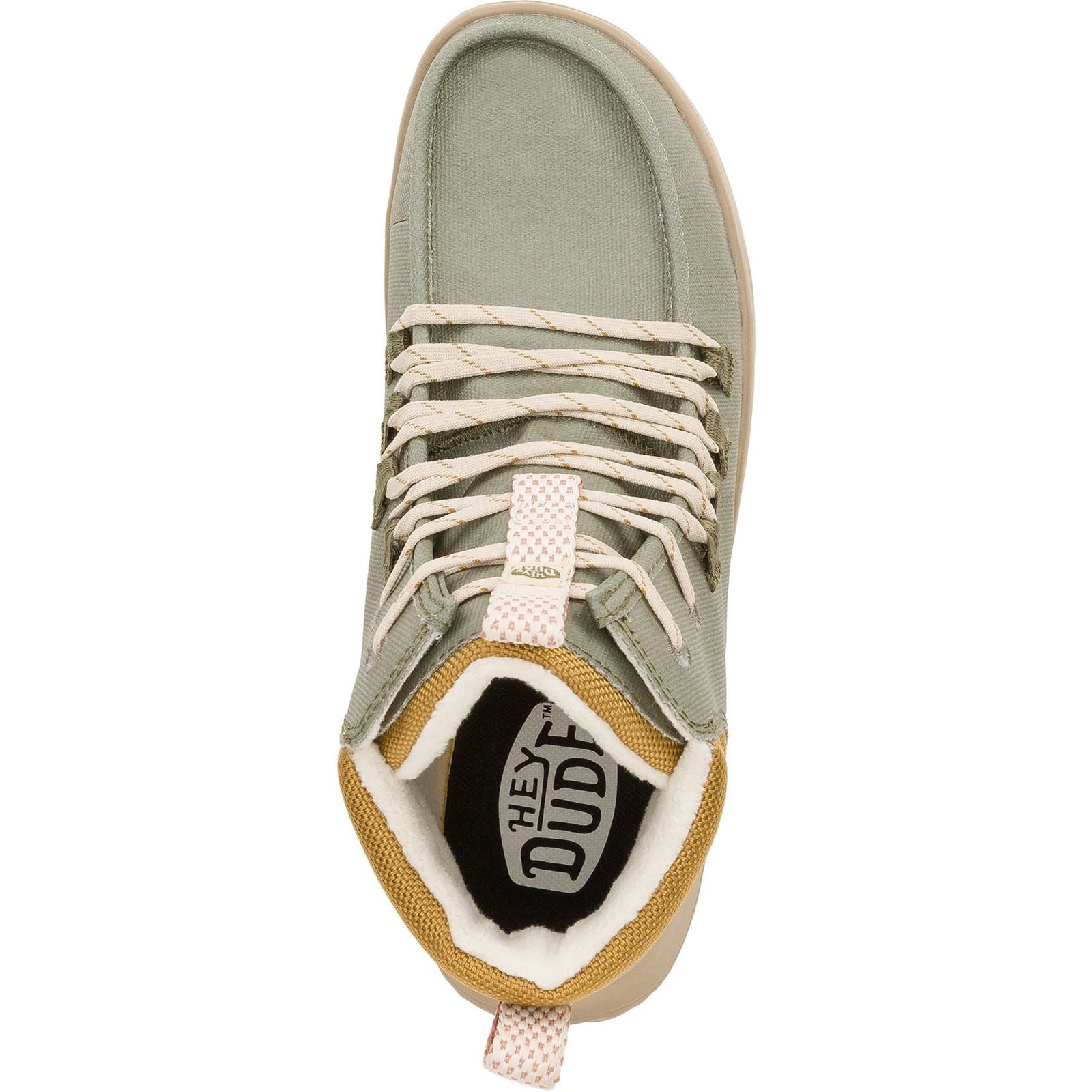 HEYDUDE Wendy Peak Apres Bottes Olives Pour Femmes