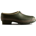 Hunter Gardener Chaussures De Jardin Pour Homme En Caoutchouc Vert Olive Foncé / Argile.