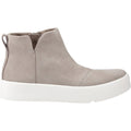 TOMS Verona Mid Bottes En Cuir Taupe Pour Femmes