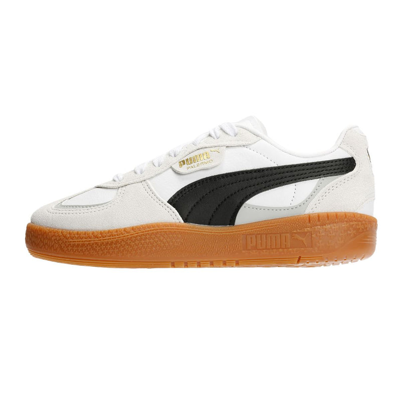 Puma Palermo Moda Baskets Grise En Cuir Pour Femmes