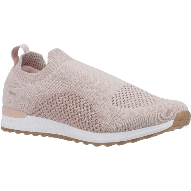Hush Puppies Ennis Baskets En Tissu Pour Femmes Couleur Rose Poudré