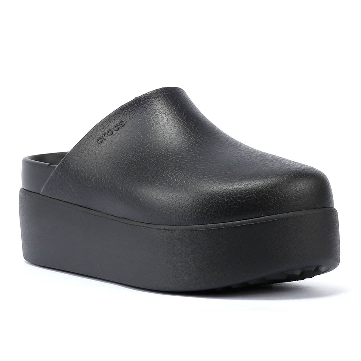 Crocs Dylan Platform Sabots Noirs Pour Femmes