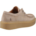 Hush Puppies Bridie Suede Chaussures Mocassins Pour Femmes En Cuir Taupe