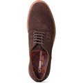 Base London Hatfield Chaussures Richelieu Brunes Brûlées En Cuir Pour Hommes