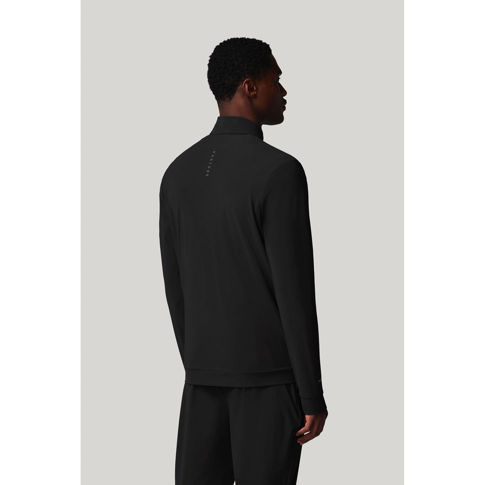 Castore Tech Training Vestes De Survêtement Noires Pour Hommes