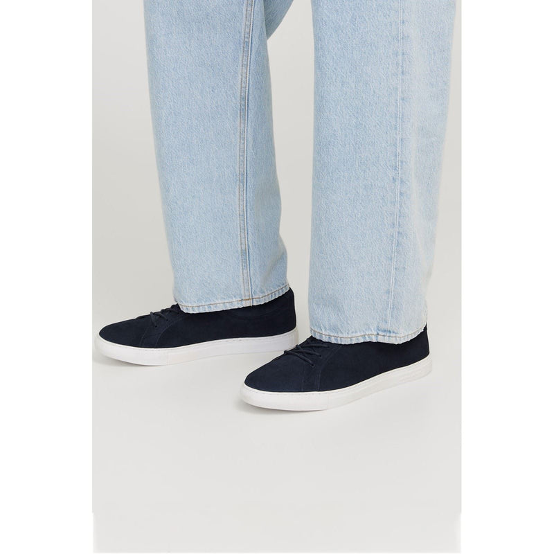 Jack & Jones Galaxy Suede Chaussures De Sport Bleu Marine Pour Homme Suede Blazer