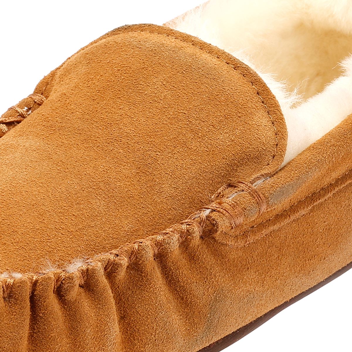 Osprey London The Sunday Chaussons Marron En Suède Pour Homme