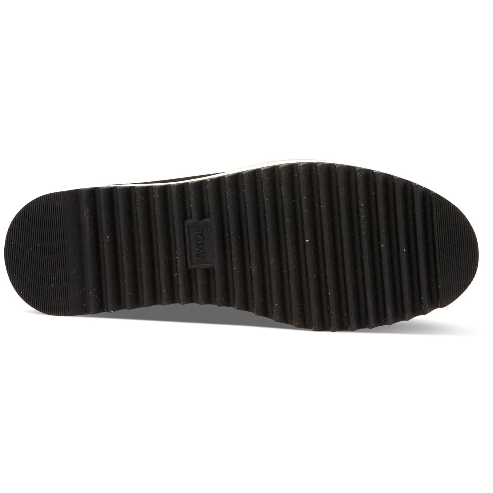 TOMS Marlo Bottes En Cuir Noires Pour Femmes