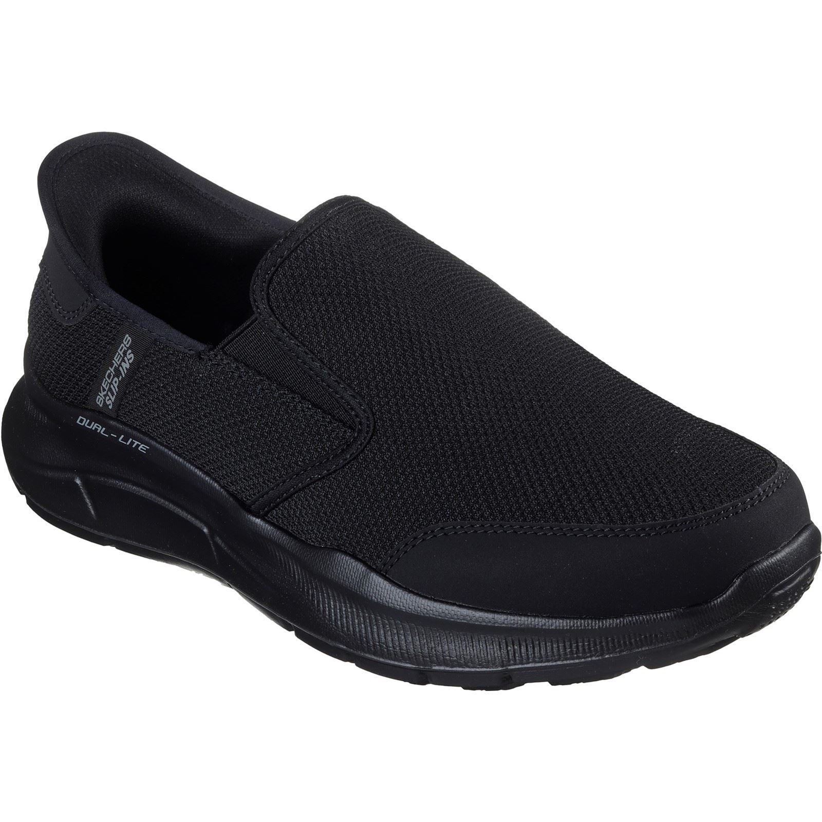 Skechers Equalizer 5.0 Drayze Baskets Noires Pour Hommes En Polyester