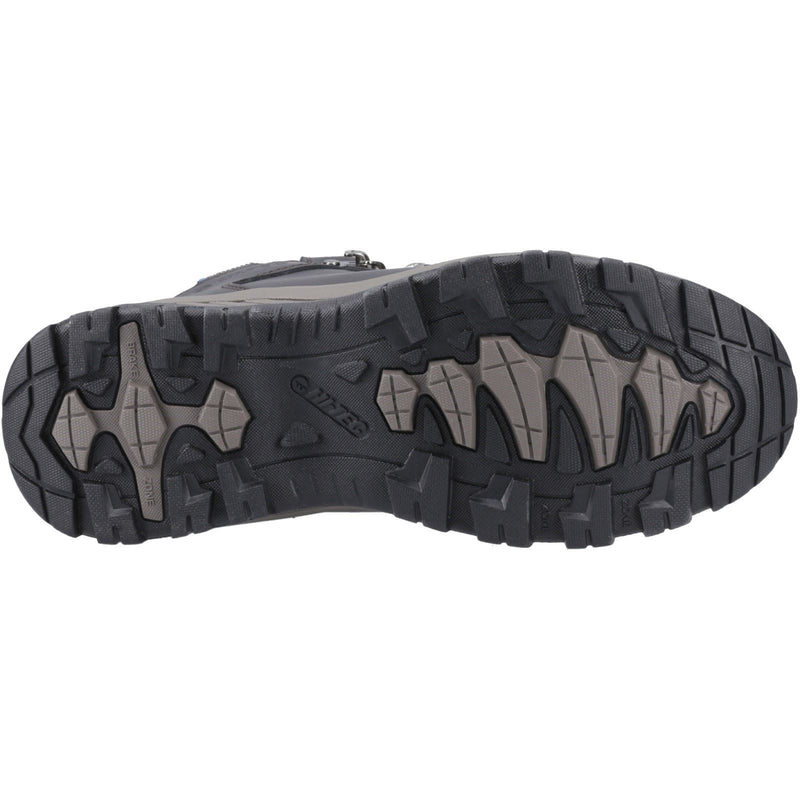 Hi-Tec Eurotrek Lite Waterproof Chaussures De Randonnée En Simili Cuir Pour Homme De Couleur Chocolat Foncé