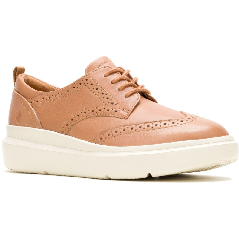 Hush Puppies Joy Chaussures Richelieu Pour Femmes En Cuir Marron