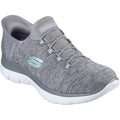 Skechers Summits Dazzling Haze Baskets Grises/Multicolores Pour Femmes