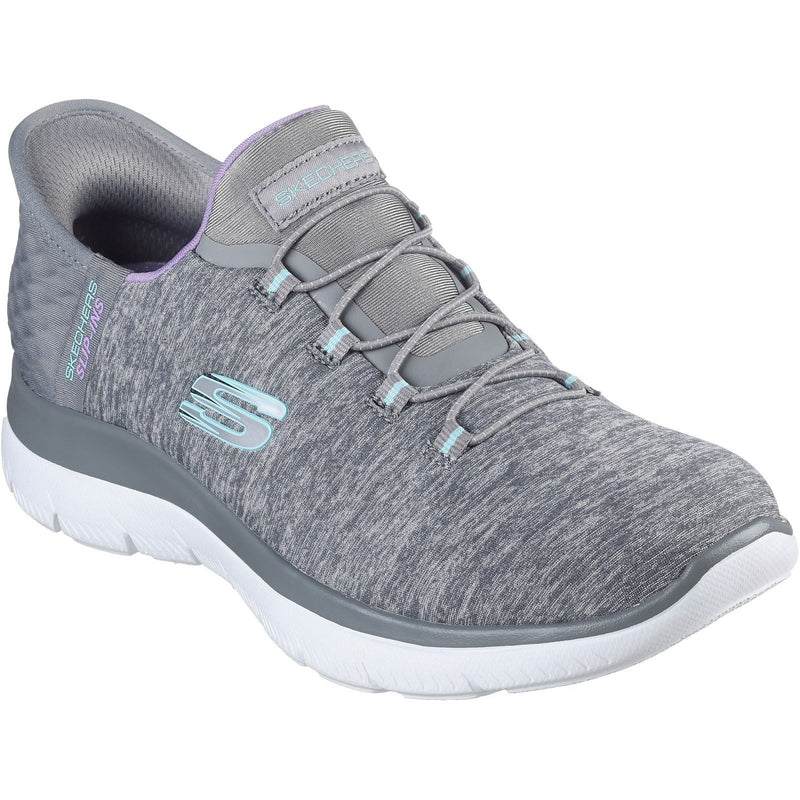 Skechers Summits Dazzling Haze Baskets Grises/Multicolores Pour Femmes
