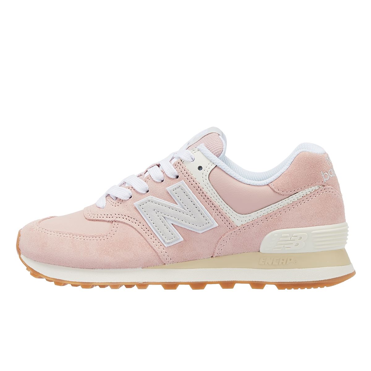 New Balance 574 Baskets En Daim Rose Pour Femmes