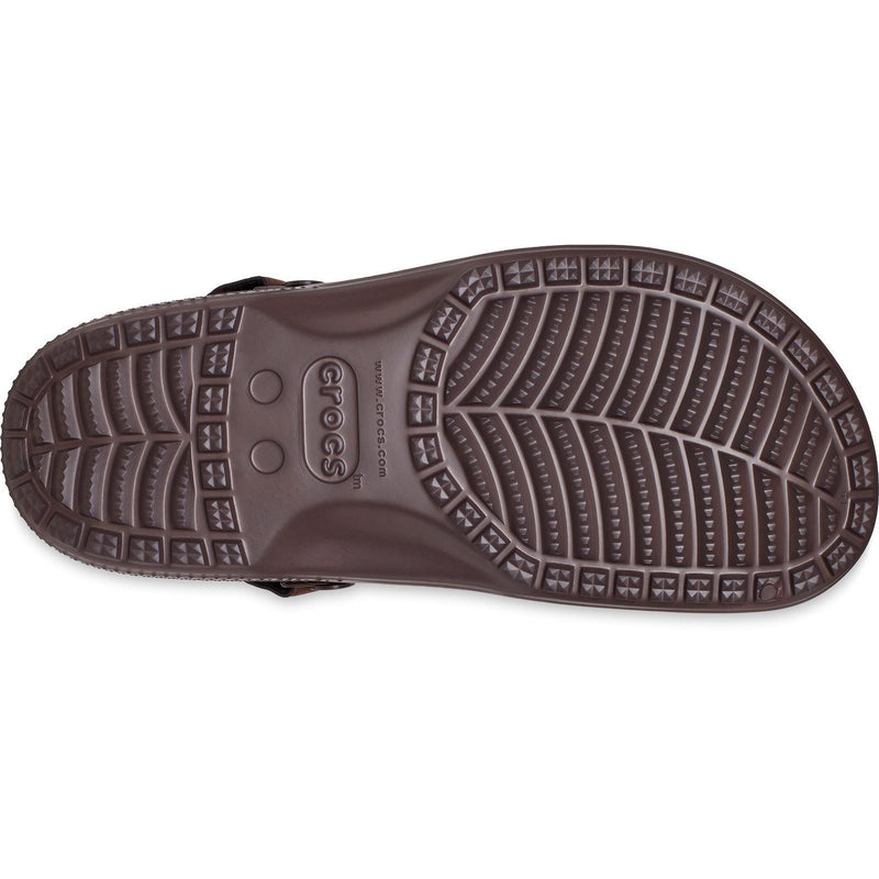 Crocs Yukon Vista II Sabots pour hommes en Synthétique, couleur espresso/champignon